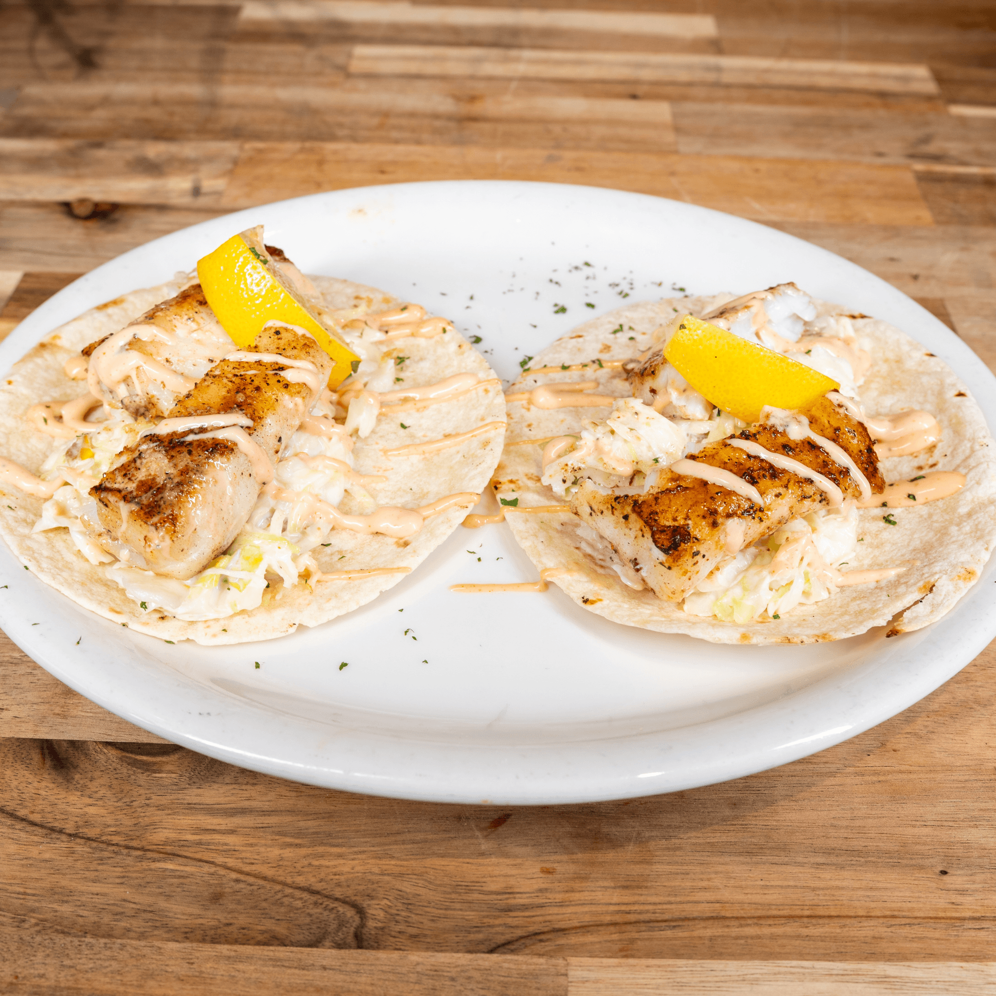 Grouper Tacos.