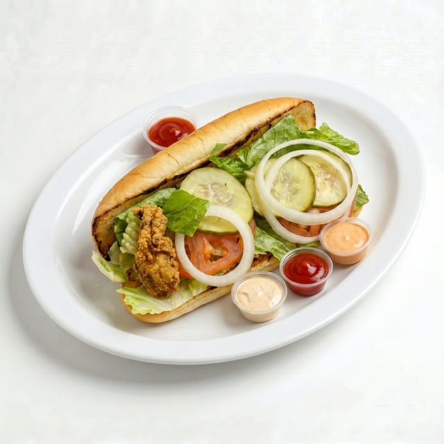 Oyster Po'boy.