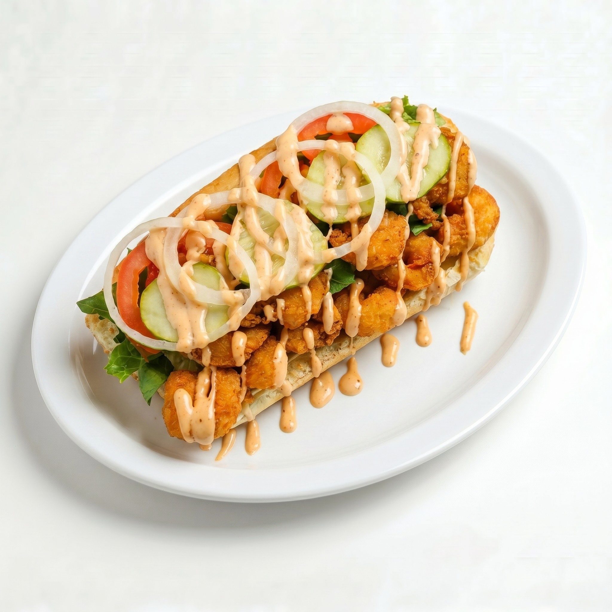 Shrimp Poboy.