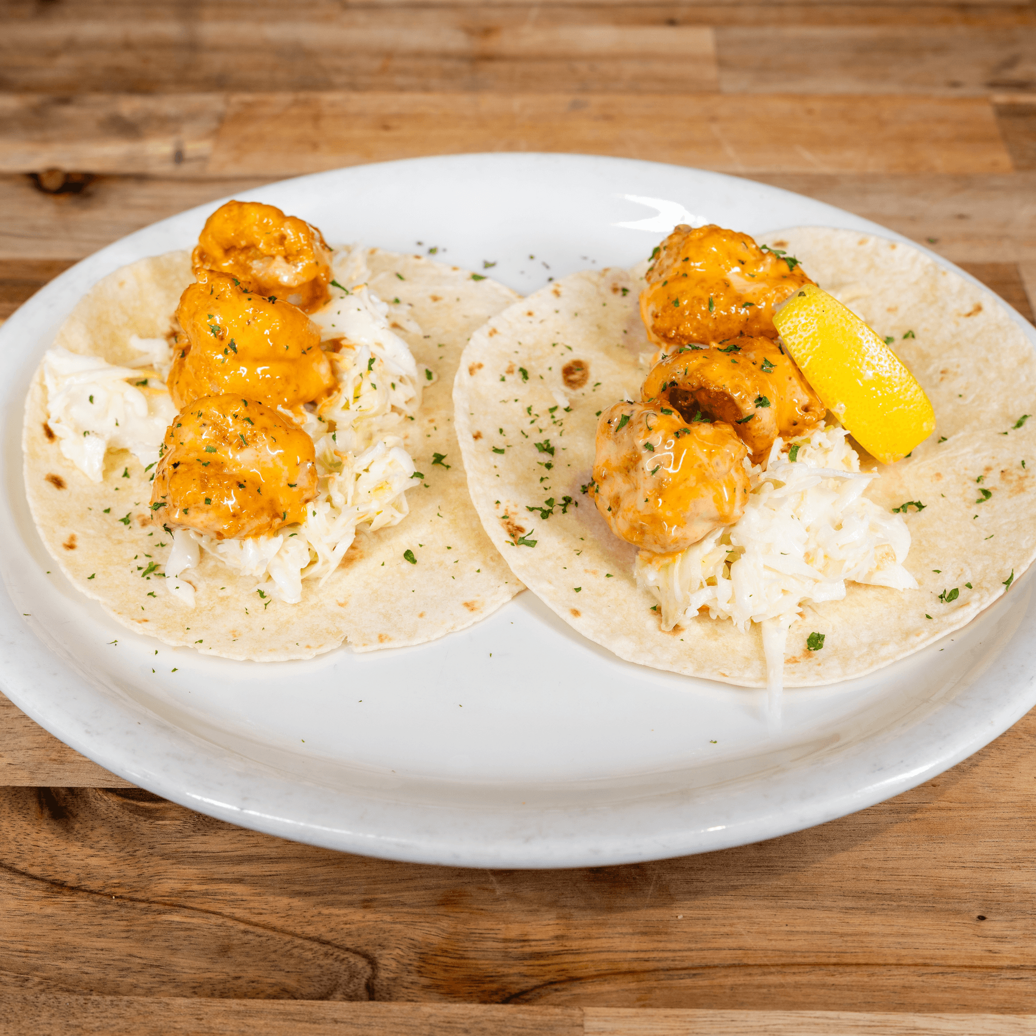 Shack Shrimp Tacos.
