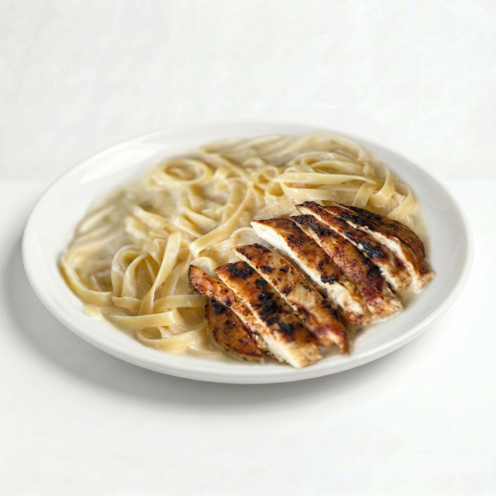 Linguine Alfredo.